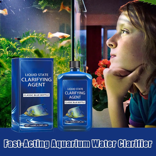 Aquarium Water Clarifier – Algae Control & Crystal Clarity 100ml Aquarium Water Clarifier Peaceful Pleasures Health and Wellness