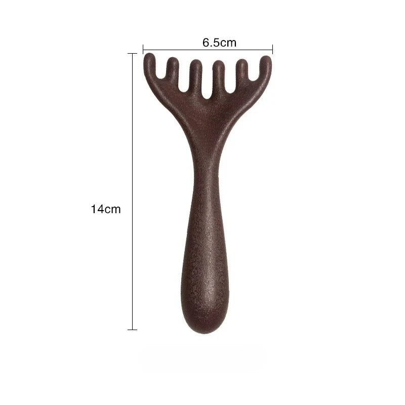 6-Claw Head Massager Comb | Gua Sha Scalp Massage Tool