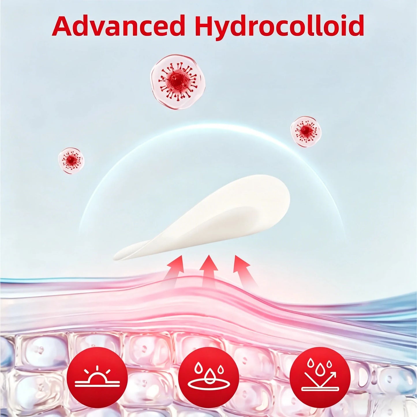 Hydrocolloid Acne Patches – Invisible Waterproof Pimple Covers