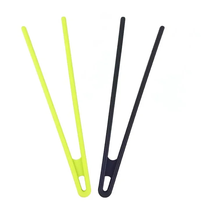 Silicone Food Tongs | Non-Slip BBQ & Kitchen Serving Tongs Silicone Kitchen Tongs Peaceful Pleasures Health and Wellness 1green 1black