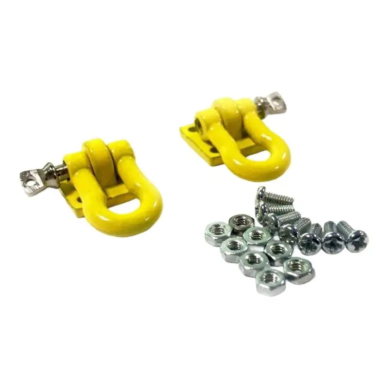 Metal Simulation Tow Hook Set for 1:10 RC Crawler | Easy Assembly