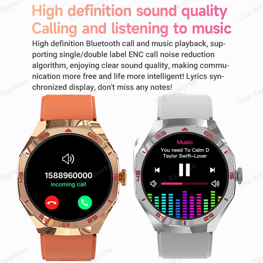 Ola Esporte Smart Watch 2025 | Bluetooth Call, Fitness Tracker