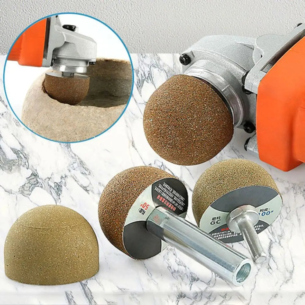 Diamond Mushroom Grinding Head – Stone Engraving Wheel 50–200 Grit