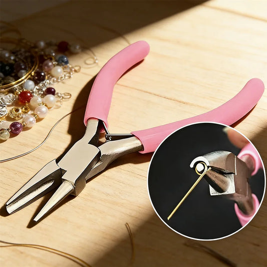 Round Jaw Jewelry Pliers – Wire Looping, Wrapping & Forming Jewelry Making Pliers Peaceful Pleasures Health and Wellness