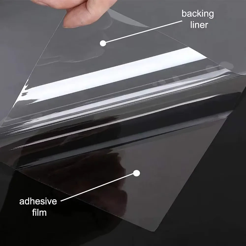 Shatterproof Safety Window Film – Clear Self-Adhesive PET