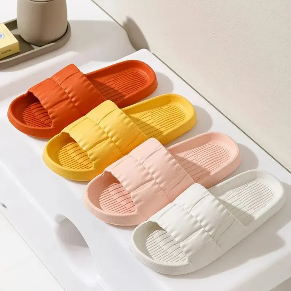 Soft EVA Non-Slip Slippers | Unisex Home & Bath Sandals