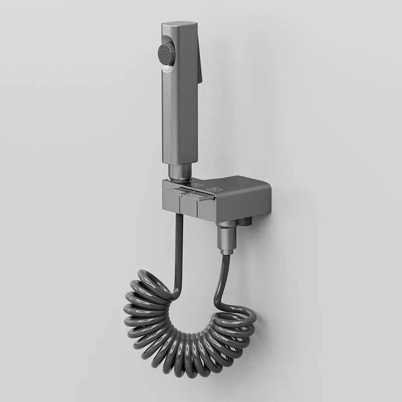 Solid Brass Bidet Shower Faucet | Hot & Cold Mixer Tap