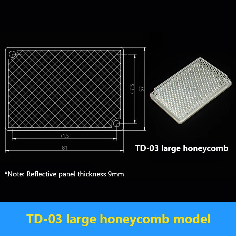 TD Series Mirror Reflector Plate for Photoelectric Sensors