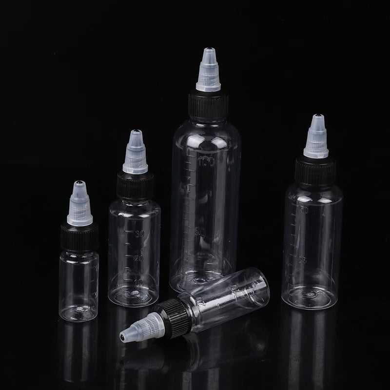 Refillable Squeeze Bottles Twist Cap & Graduated Scale | 10–100ml