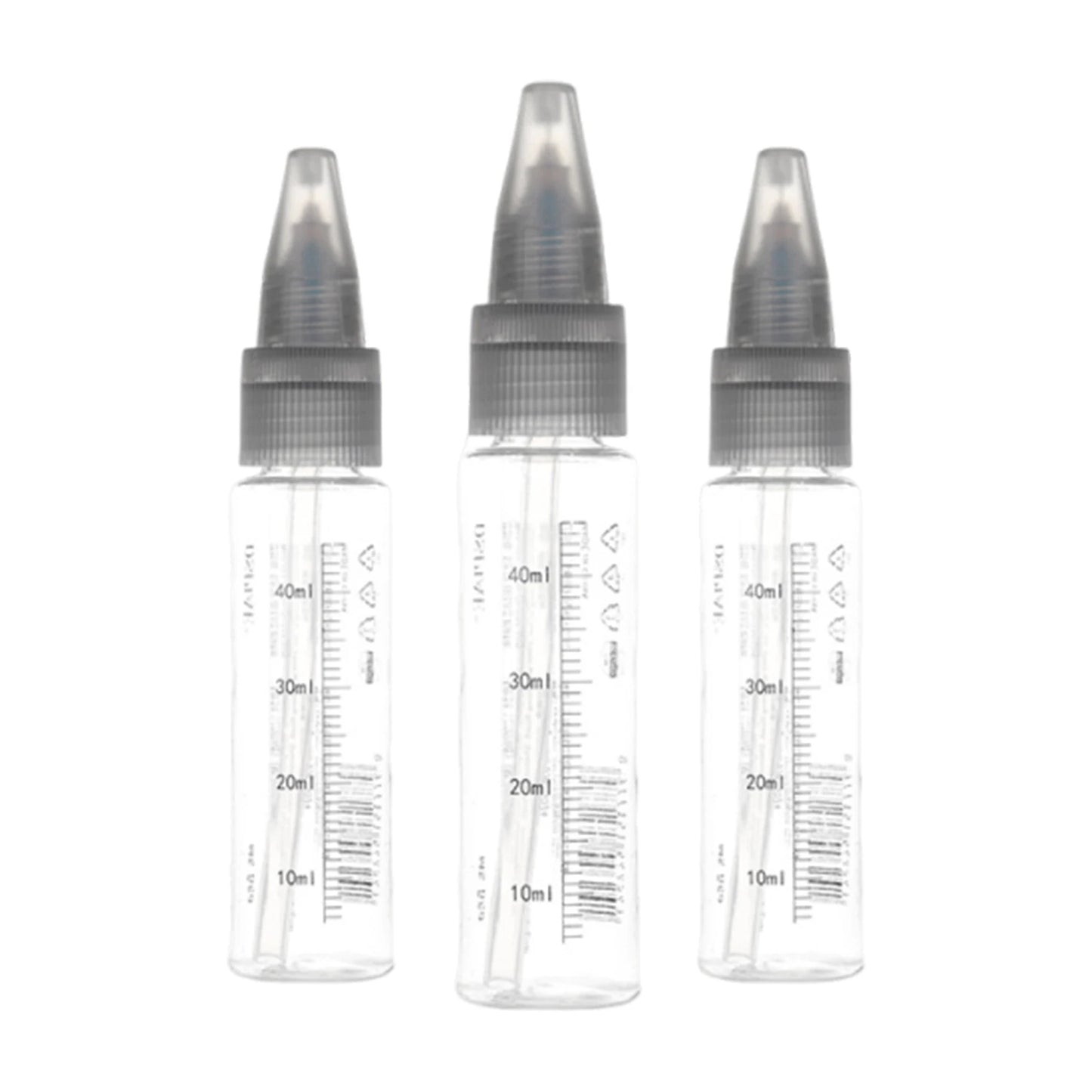 Wash-Free Airbrush with Marker Rack Portable No-Clean Airbrush 0.3mm/0.5mm Caliber Spray Needle Coloring Hobby Model DIY Tools Peaceful Pleasures Health and Wellness 3 Bottles
