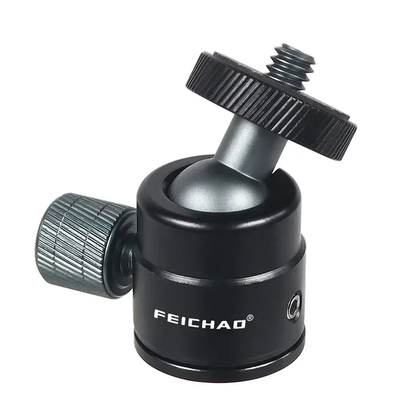 1/4 Screw Mount 360 Swivel Mini Ball Head for Canon Nikon Sony Camcorder DV LED Light Bracket DSLR Camera Tripod Ballhead Stand Peaceful Pleasures Health and Wellness
