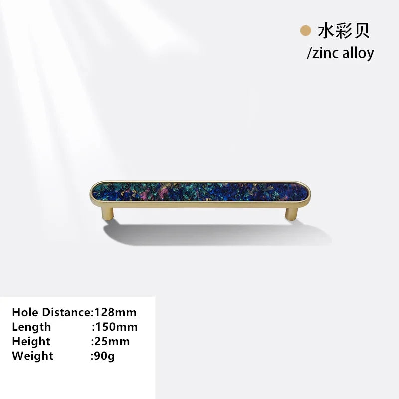 Zinc Alloy Cabinet Drawer Knob – Modern Shell Handle
