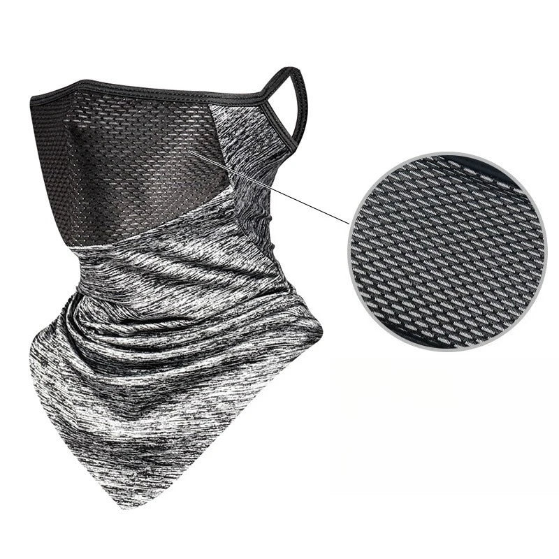 Ice Silk Sunscreen Cycling Mask & Scarf | UV Protection