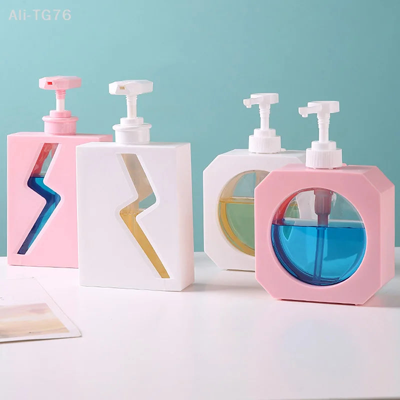 500ml Refillable Soap Dispenser Pump Bottle – Bath & Travel