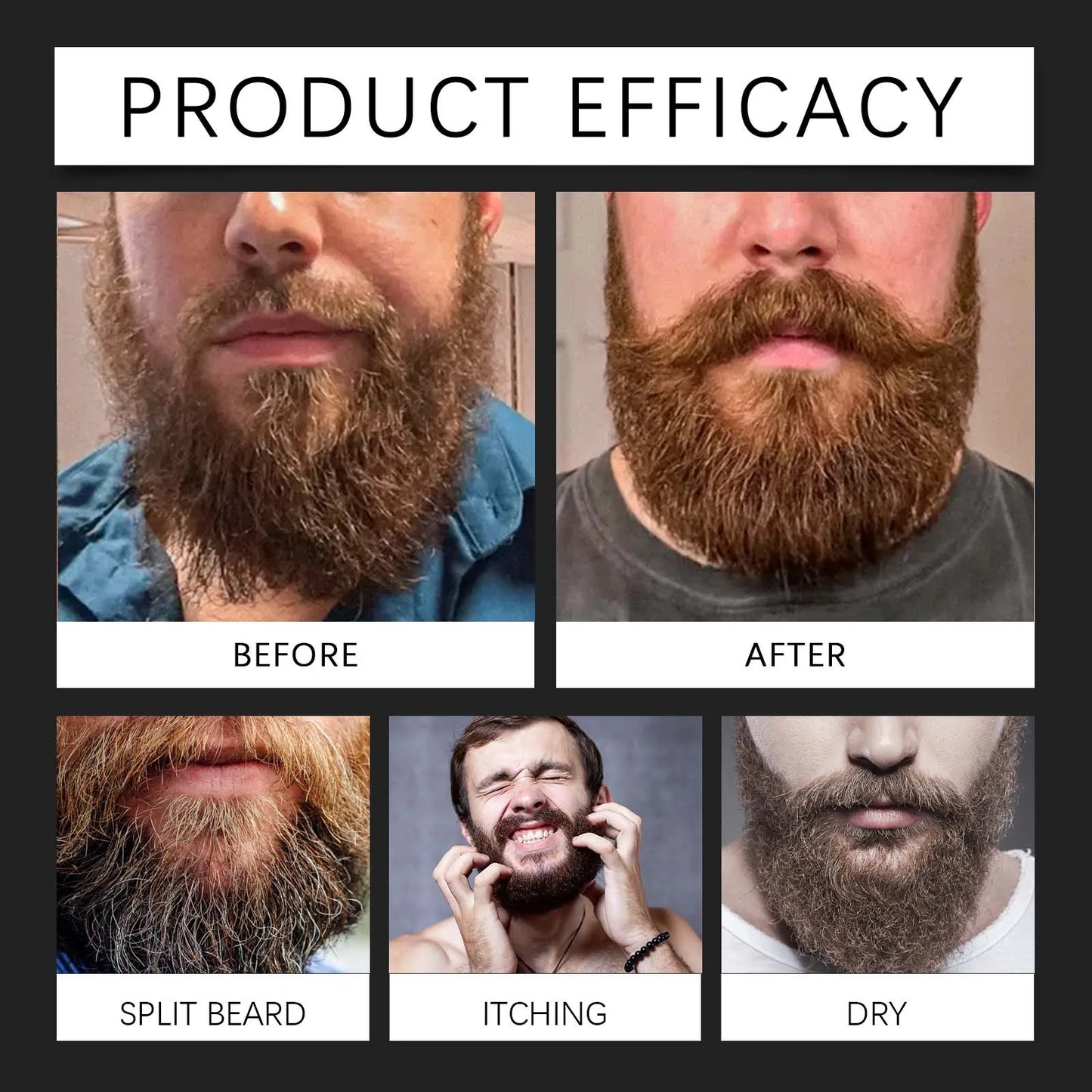 East Moon 2-in-1 Beard Shampoo & Conditioner for Men 100ml