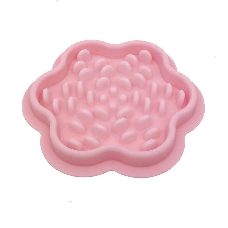 Slow Feeder Bowl for Dogs & Cats | Non-Slip Silicone Mat