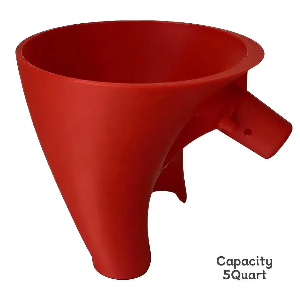 For Artisan Ksm150 5 Enables Guided Pouring Easy Pouring Design Flour Funnel - Prevents Spills & Messes, Kitchen Aid Funnel Tool Peaceful Pleasures Health and Wellness Red