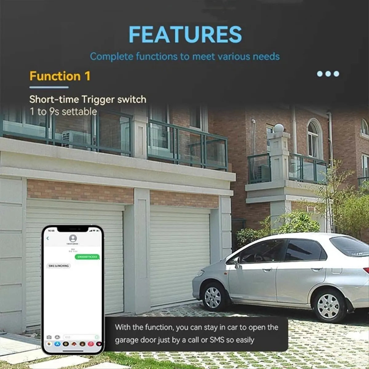 *ABDH GSM Power Socket Intelligent Relay Switch Smart Remote Control Home Automation Appliance By Phone Call SMS APP UK Plug Peaceful Pleasures Health and Wellness