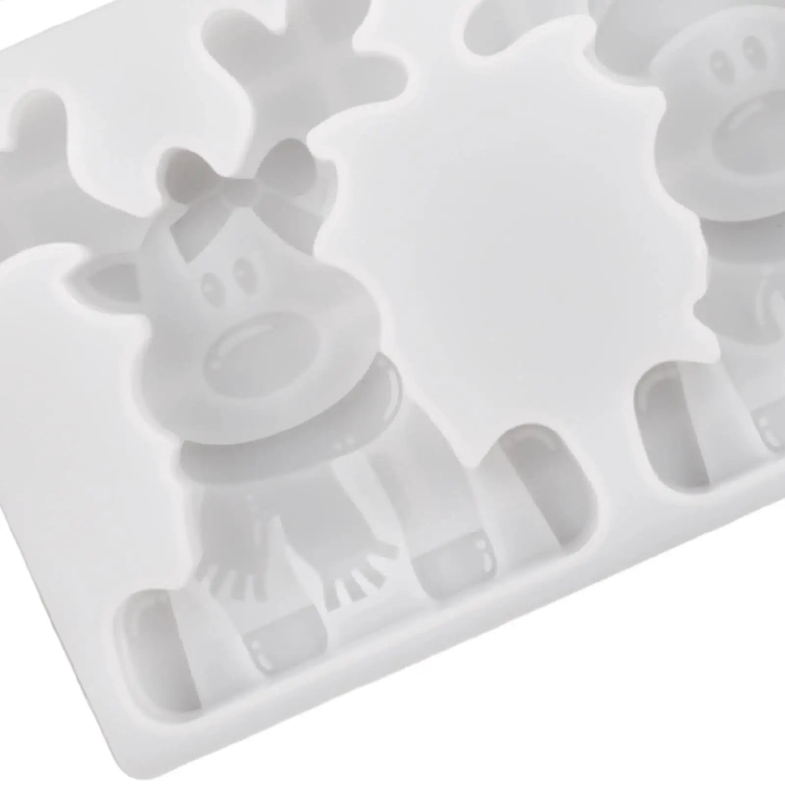 Christmas Molds Cute DIY Moulds Christmas Fondant Molds For Chocolate Candy Baking Holiday Crafts Keychain Ornament Table Peaceful Pleasures Health and Wellness