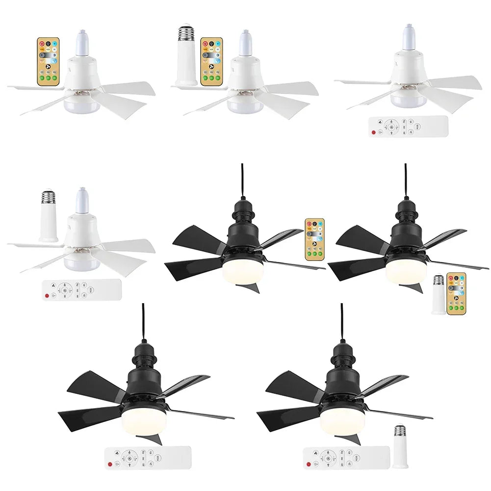 40W LED Ceiling Fan with Remote Control – E27 Socket Peaceful Pleasures Health and Wellness