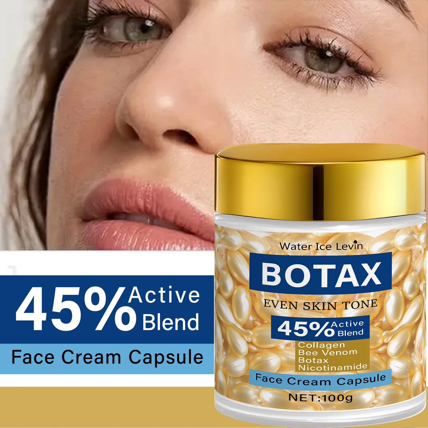 Water Ice Levin Even Tone Face Capsules | Collagen & Niacinamide