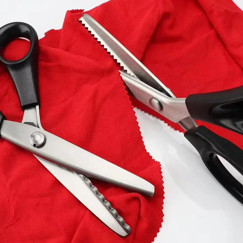 Pinking Shears – Zigzag Fabric Scissors for Sewing & Crafts