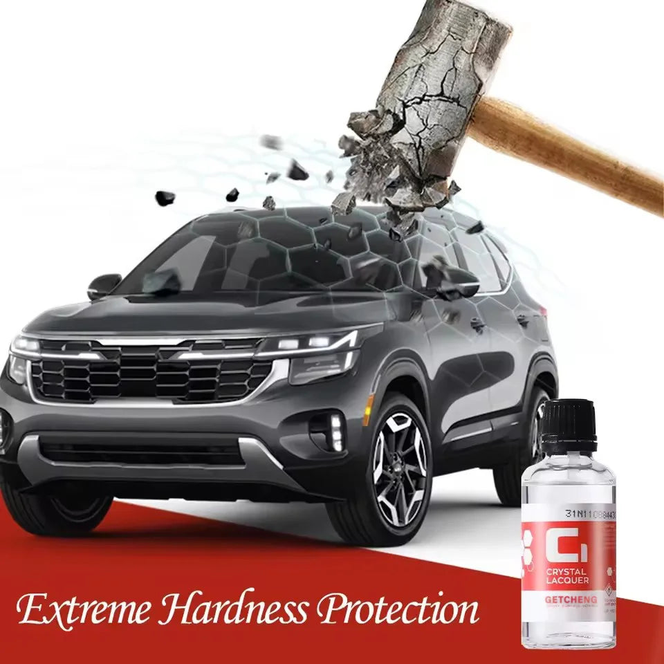 C1 Crystal Coating for Car Ceramic Coating for Car's Paintwork Graphene Ceramic Car Hydrophobic Coating High Shine Peaceful Pleasures Health and Wellness