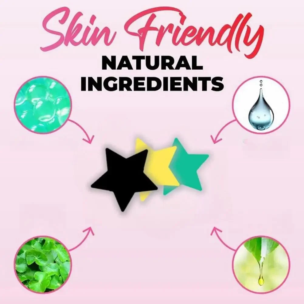 280 Counts 6 Colors Pimple Patches For Face,Cute Star Zit Covers Hydrocolloid Acne Patch,Colorful Spot Stickers Facial Skin Care Peaceful Pleasures Health and Wellness