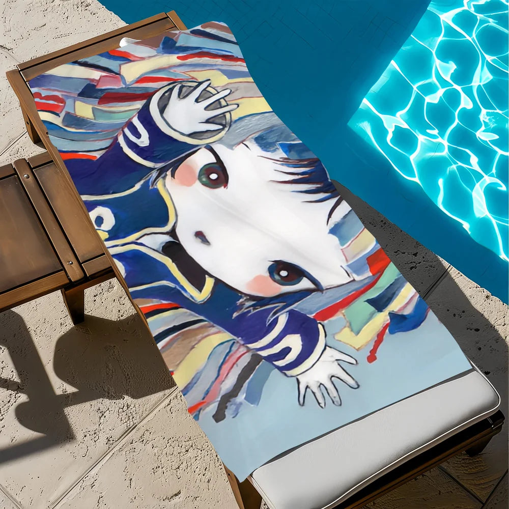 Quick Dry Beach Towel – Soft, Lightweight & Absorbent | 11 Sizes Quick Dry Towel Peaceful Pleasures Health and Wellness z4 STJ70x140CM