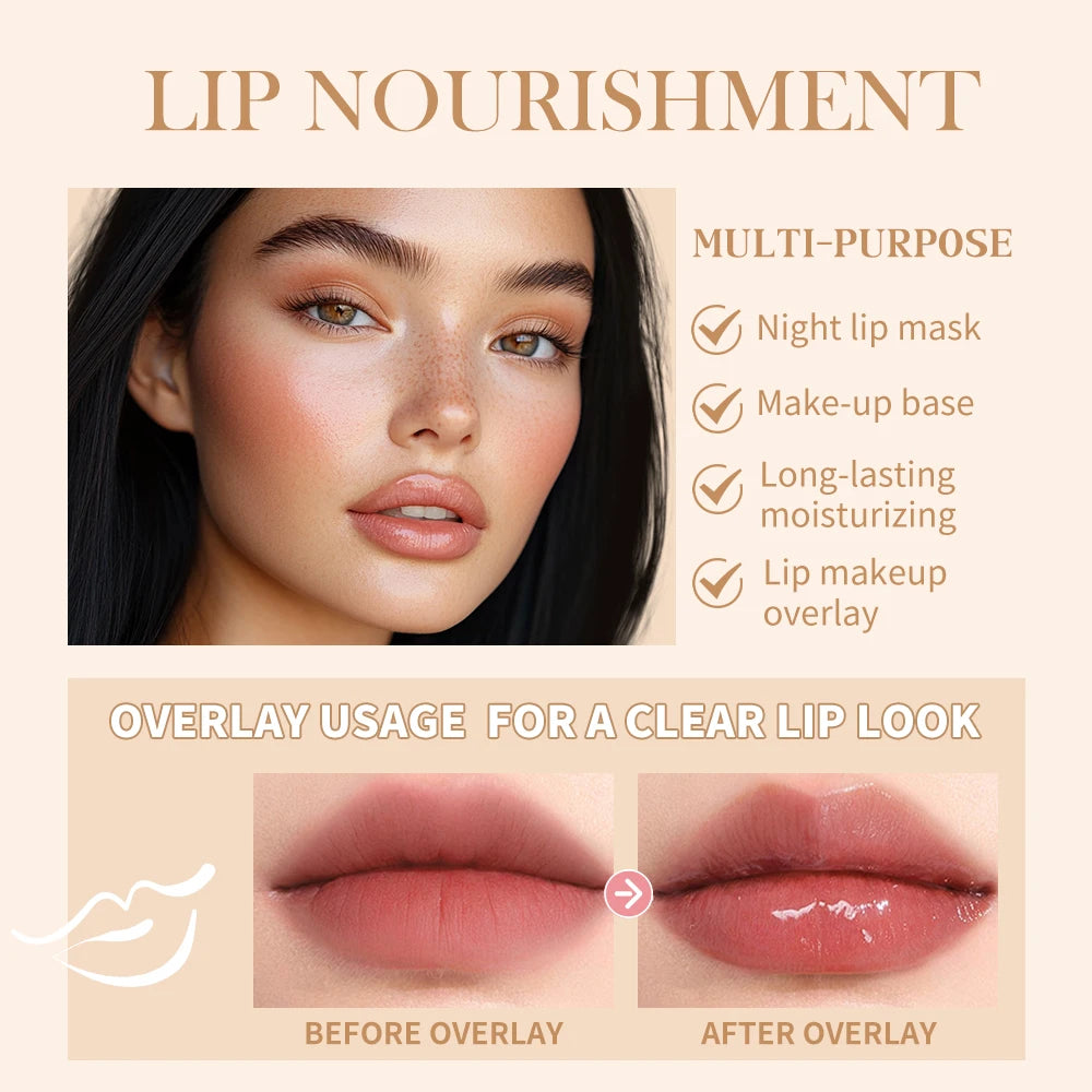 Lip Balm Lip Glaze Deep Moisturizing Smoothing Lip Lines Long-Lasting Nourishment Daily Lip Care 5 Lip Balm Peaceful Pleasures Health and Wellness