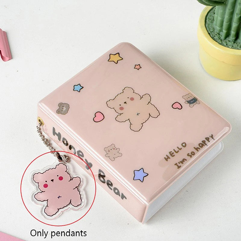 20-Capacity Cute Bear Hard CD/DVD Case Organizer | Portable