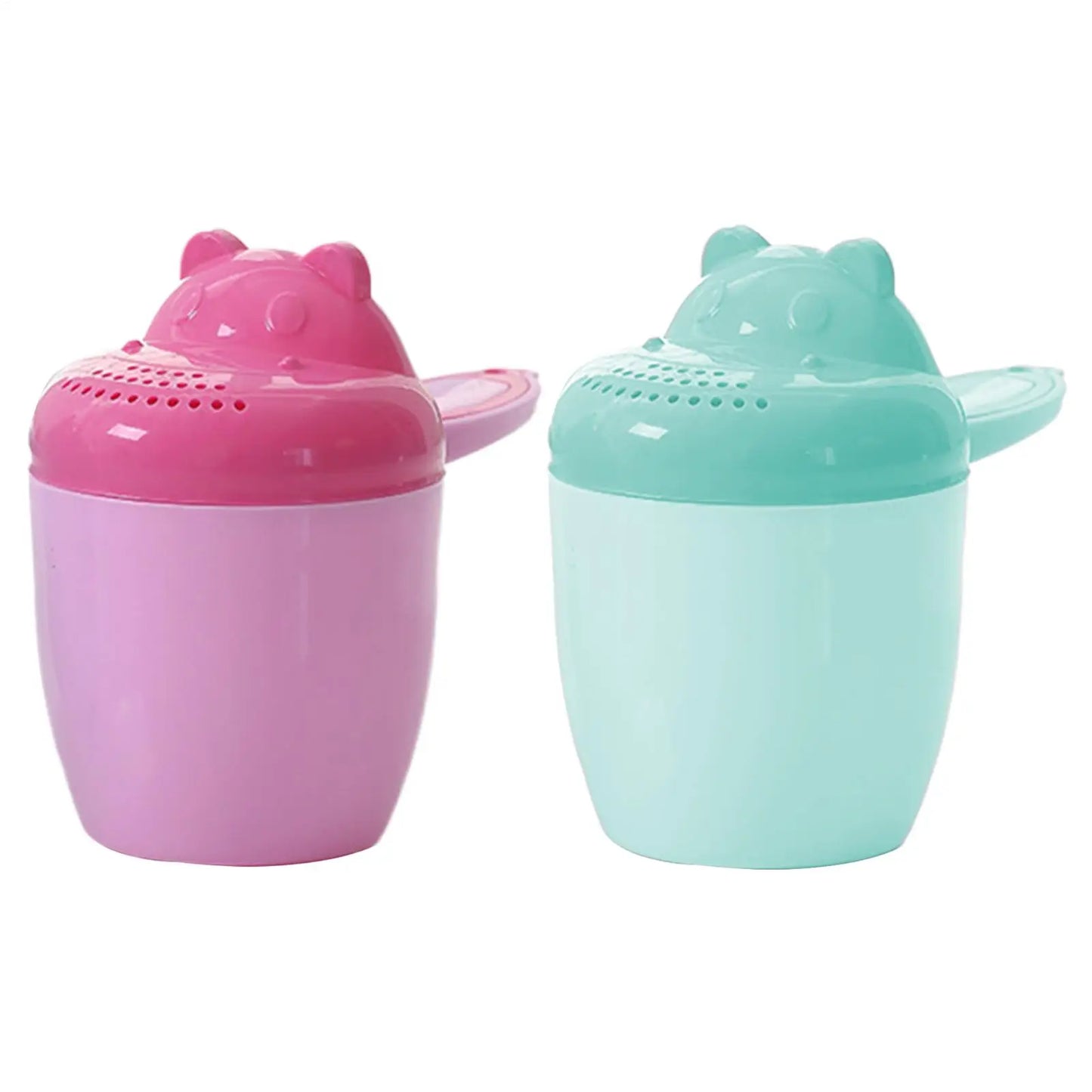 Cartoon Baby Bath Rinse Cup – Safe Kids Hair Washing Ladle