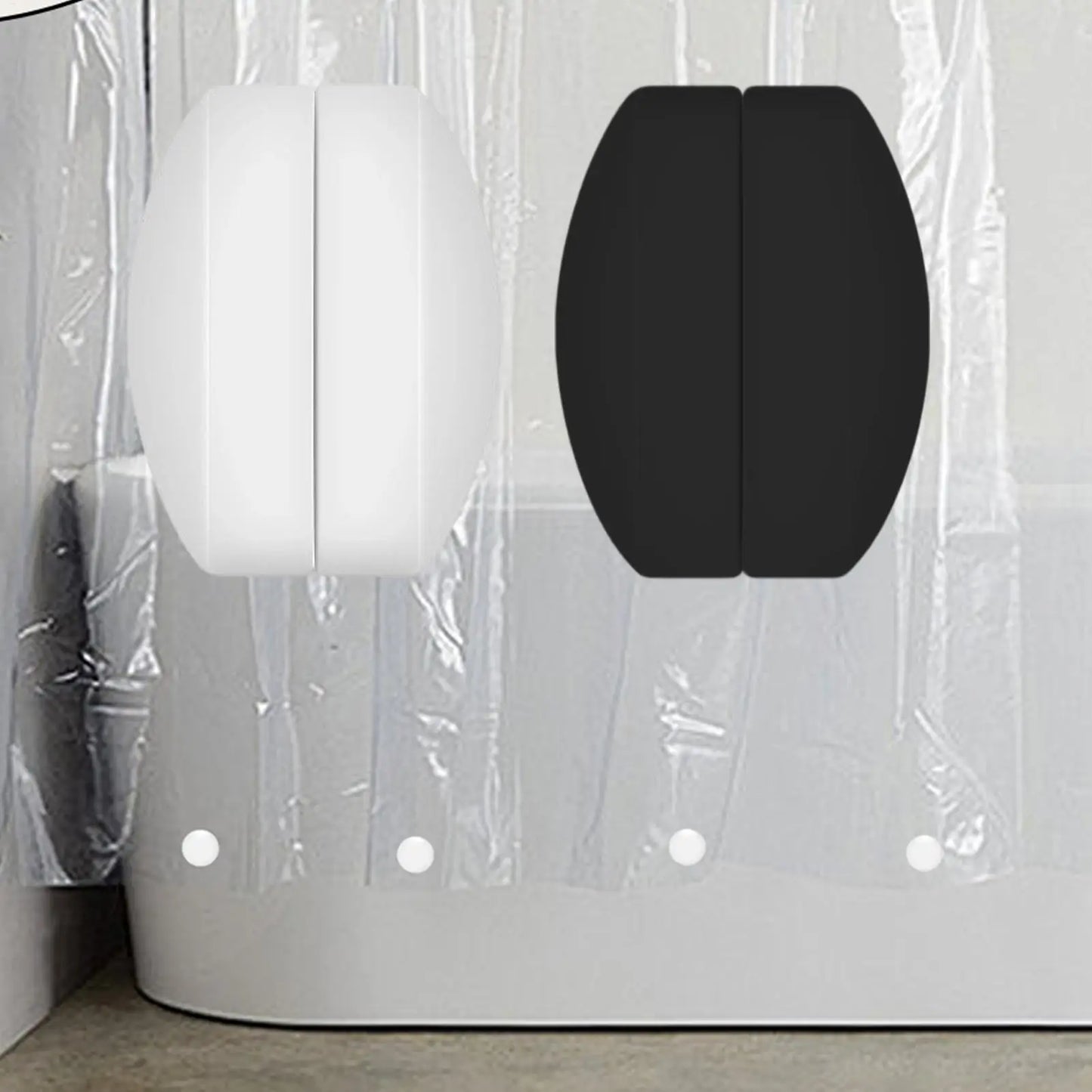 Shower Curtains Weights 8 Pieces Drapery Accessories Magnetic Tablecloth Weights for Homeowner Renter Resident Home Apartment RV Peaceful Pleasures Health and Wellness