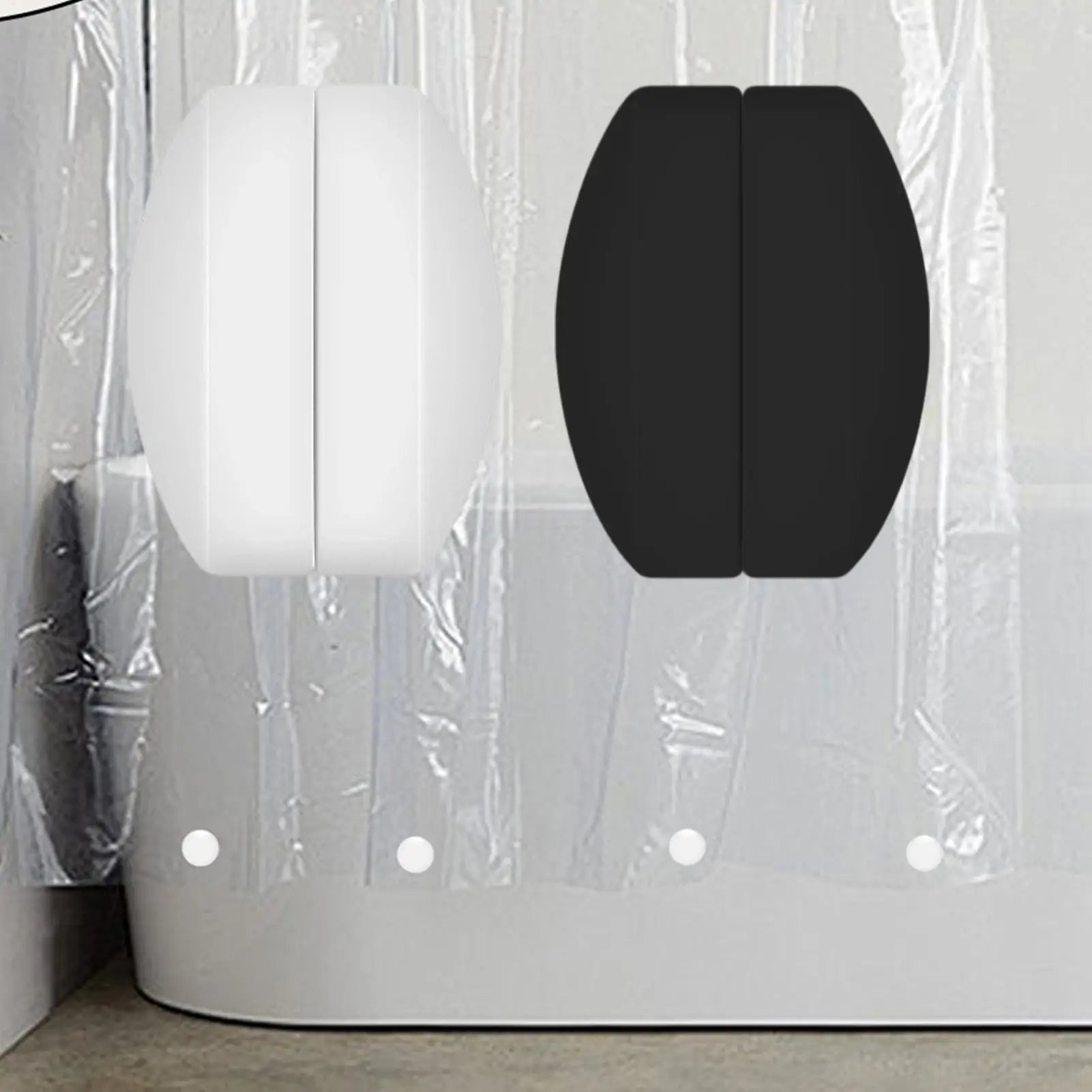 Shower Curtains Weights 8 Pieces Drapery Accessories Magnetic Tablecloth Weights for Homeowner Renter Resident Home Apartment RV Peaceful Pleasures Health and Wellness