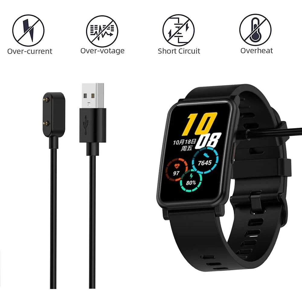 USB Charger Cable for Huawei Band 10/9/8/7/6 & Watch Fit 3/2 Peaceful Pleasures Health and Wellness