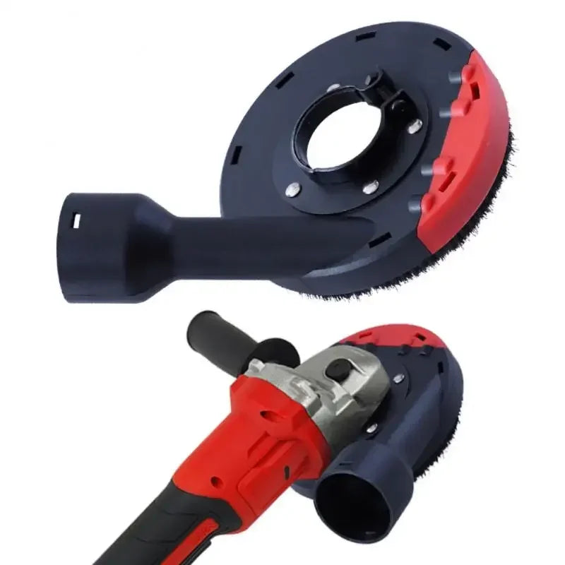 Angle Grinder Dust Shroud 100/125mm with Bristles & Vacuum Port Peaceful Pleasures Health and Wellness