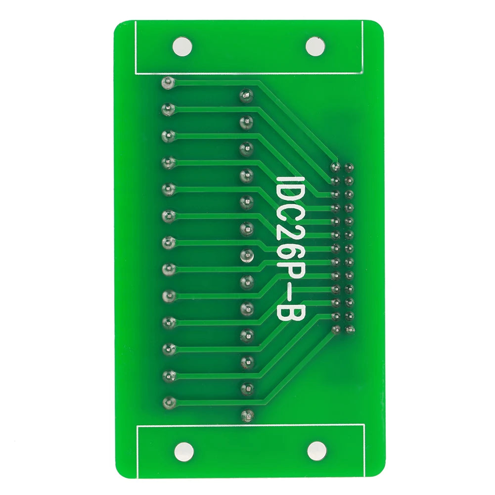 Board Module Stable DIN Rail Module Compact for Male Header Connectors IDC26P Male Board 5mm Mount Interface Peaceful Pleasures Health and Wellness