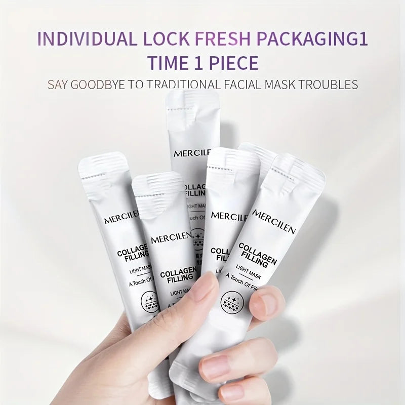 Mercilen Collagen Peel-Off Face Mask Anti-Aging 20pcs