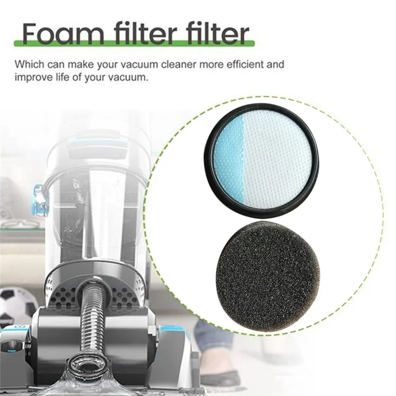 Y51A-16PCS Vacuum Filter And Filter Cotton Kit For Vax Blade 32V Vacuum Cleaner Accessories Peaceful Pleasures Health and Wellness