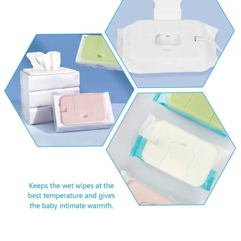 Baby Wet Wipe Warmer | 24H Constant Temp Wipes Dispenser