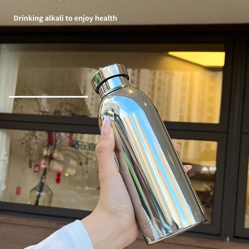 Mirror-Finish Stainless Steel Insulated Travel Cup 500ml Insulated Travel Cup Peaceful Pleasures Health and Wellness