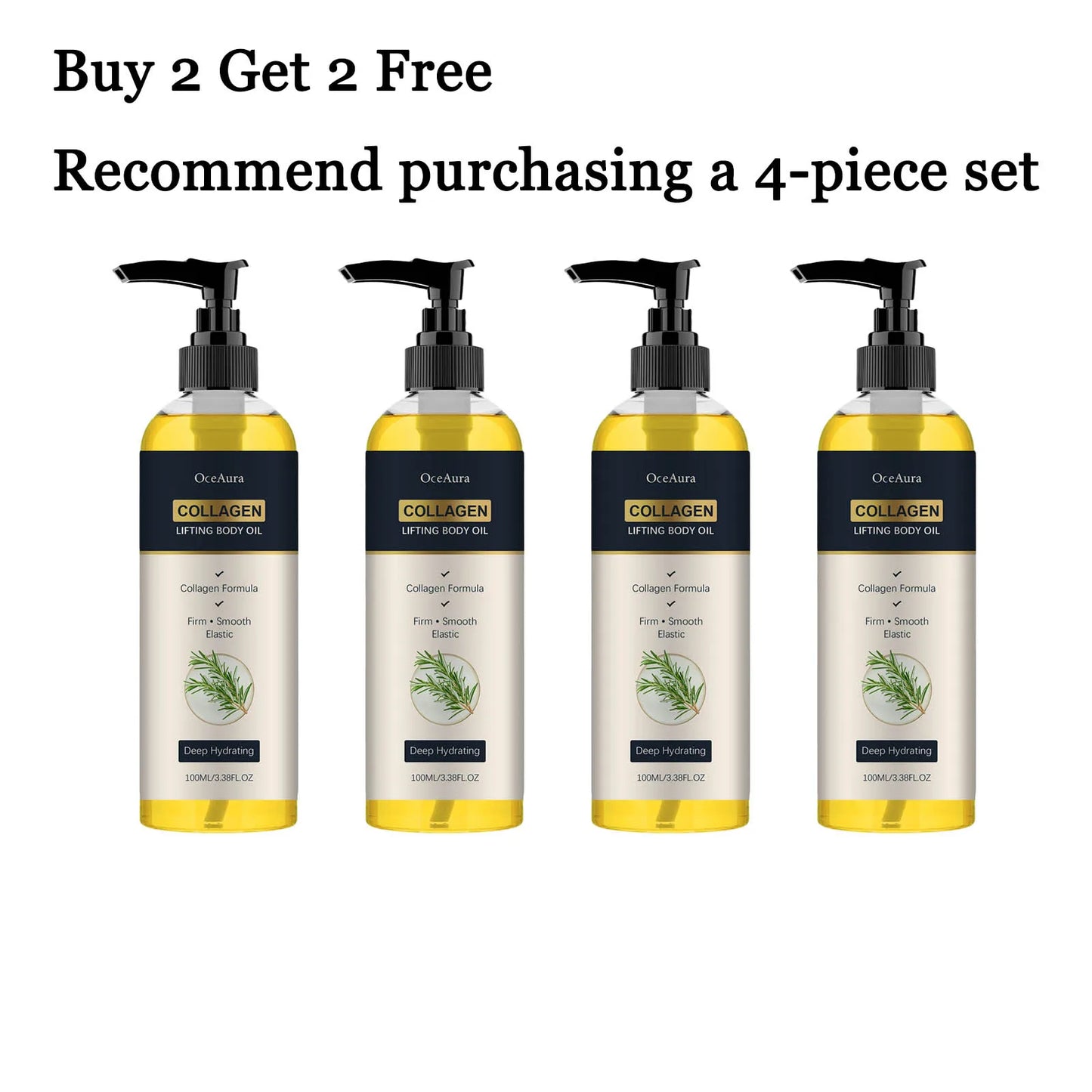 OceAura Collagen Body Oil 100ml – Firming & Deep Moisturizing