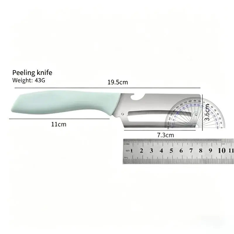 Multifunctional Vegetable Peeler with Bottle Opener | Steel Blade