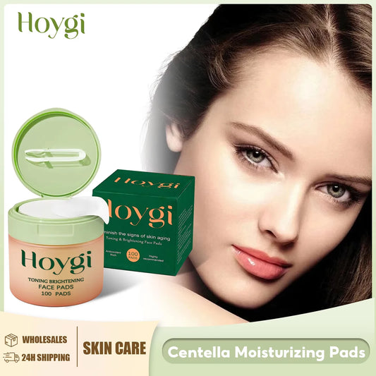 Centella Asiatica Pads for Moisturizing Repair Damaged Skin Anti Acne Improve Fine Lines Even Skin Tone Smooth Face Care Product Peaceful Pleasures Health and Wellness