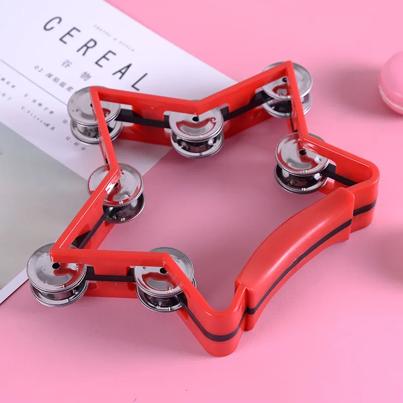 Five-pointed Star Tambourine Kindergarten Teacher Teaching Aid