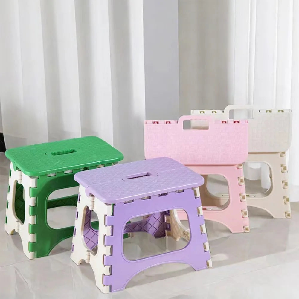 Adult Folding Step Stool – Anti-Slip Portable Foldable Stool