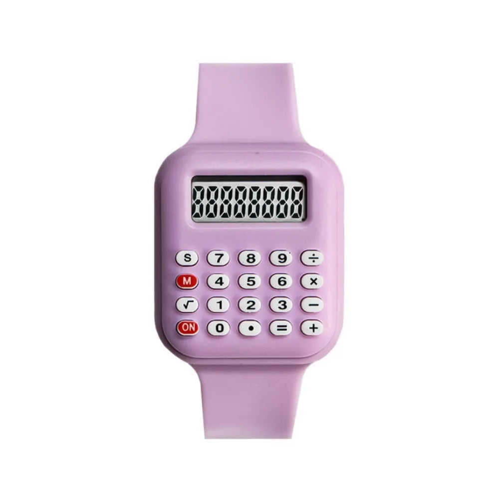 Kids Digital Calculator Watch | Date, Alarm & EL Backlight
