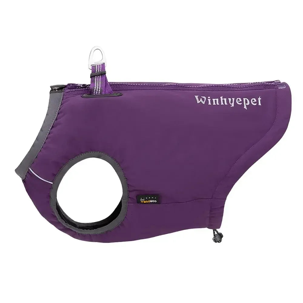 Truelove Waterproof Dog Harness Jacket Vest YG1871 Peaceful Pleasures Health and Wellness Purple M China Mainland