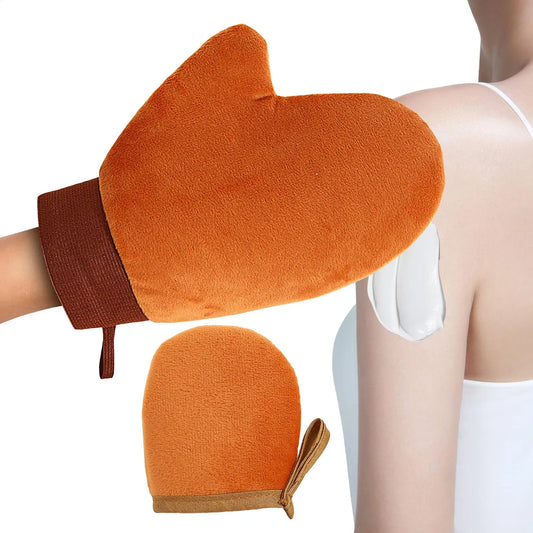 2-Pc Self-Tanning Mitt Set – Streak-Free Applicator Gloves Self-Tanning Mitt Oasis Select