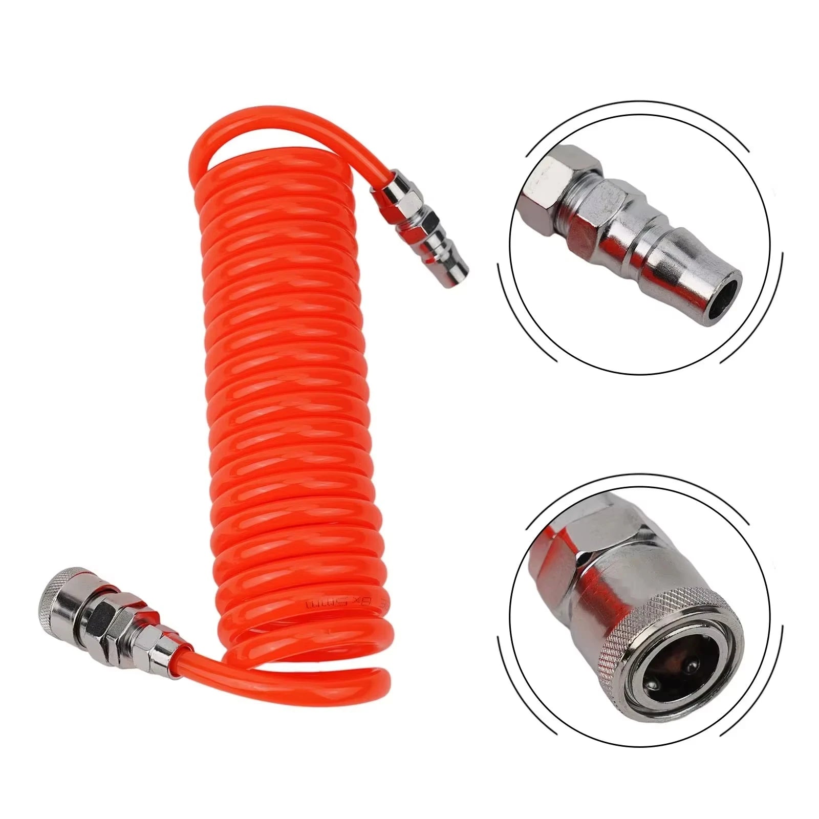 300/600cm Pneumatic Tools Hose Air Pneumatic Hose Spiral Pipe Air Compressor Hose Long Pneumatic Hose Air Compressors Tube Peaceful Pleasures Health and Wellness